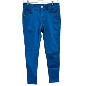 Democracy women's teal size 4 skinny pants